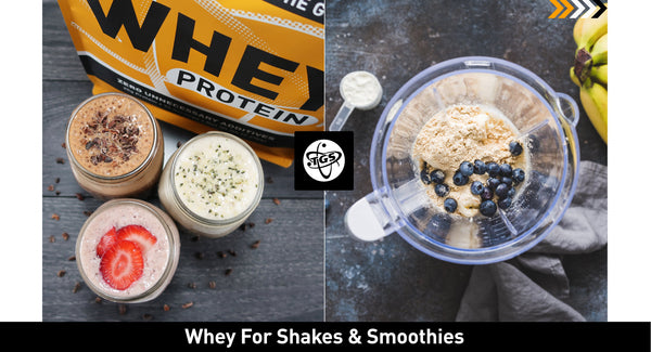 Unflavored whey protein powder for making your own delicious shakes, smoothies or meal replacement drinks