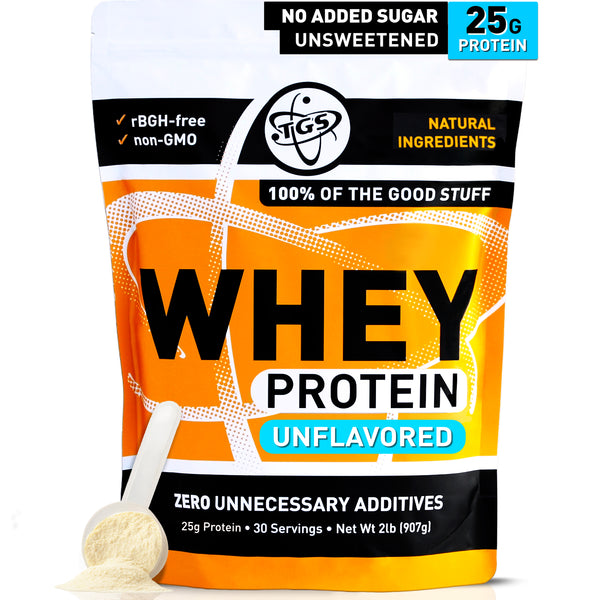 Whey protein powder with natural ingredients no artificial sweeteners preservatives growth hormones or unnecessary additives just pure whey